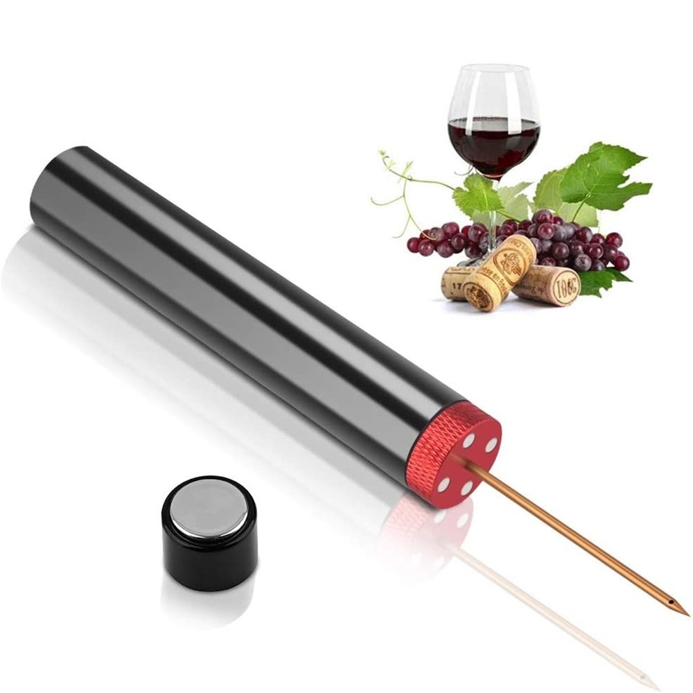 Wine Beer Opener - ANYOHOE สแตนเลสแบบพกพาปั๊มลมที่เปิดไวน์ความดันอากาศ Corkscrew เข็ม Quick Remover