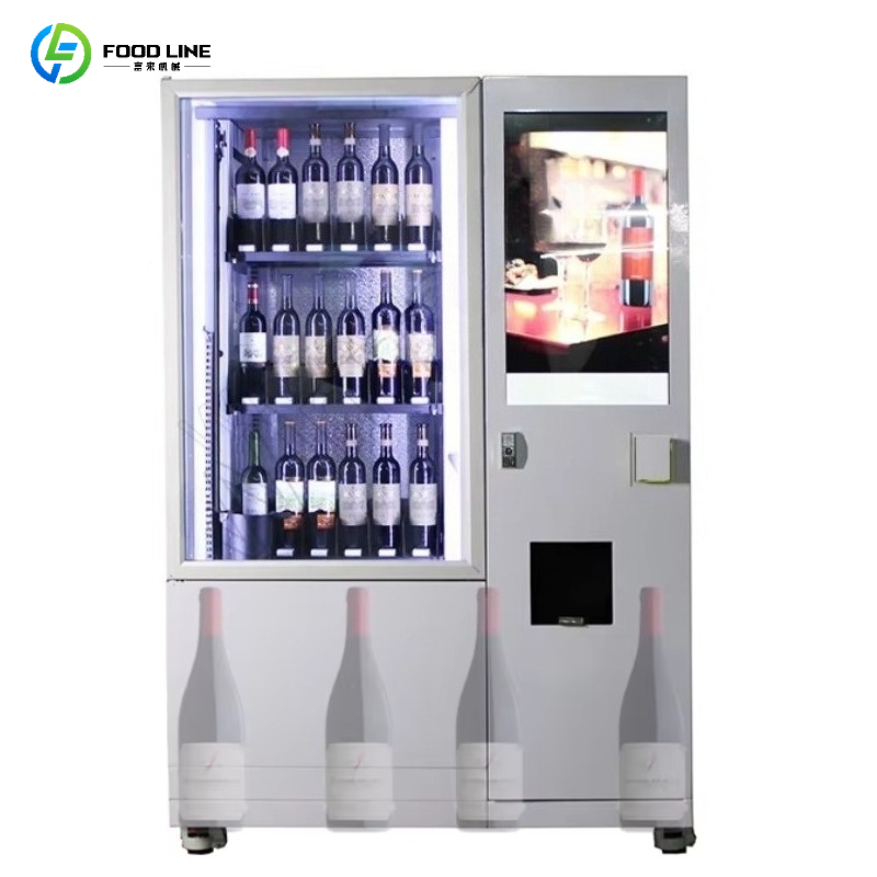 Wine Beer & More - ตู้จำหน่ายสินค้าอัตโนมัติแบบลิฟต์พร้อมระบบตรวจสอบอายุอัจฉริยะ สำหรับเบียร์ ไวน์แดง ปรับแต่งได้