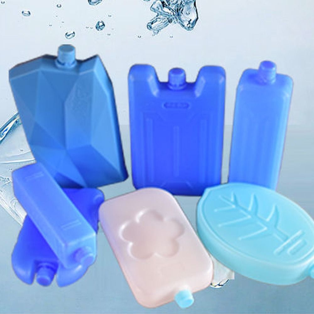 Wine Beer Cooler - 1/2/3PCS ใหม่ PE กล่องน้ําแข็งเครื่องทําความเย็นแบบใช้ซ้ําได้น้ําแข็งคริสตัลกล่องเก็บสด ICE BOARD