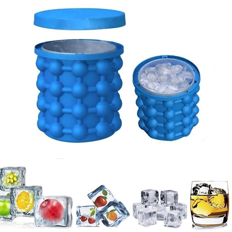 เครื่องทําน้ําแข็งซิลิโคนแบบพก - Wine Beer Cooler บทวิจารณ์และราคา
