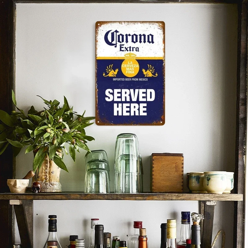 ป้ายโลหะไวน์มาลิบูแบรนด์เบียร์ - Wine Beer Brand บทวิจารณ์และราคา