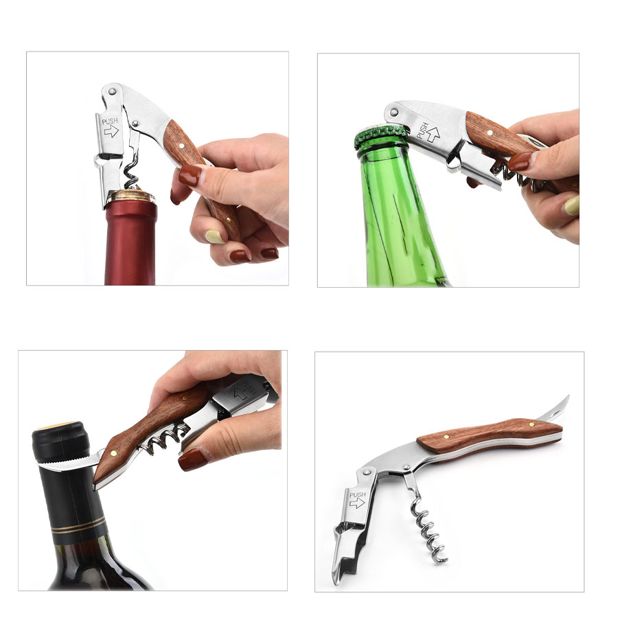 อุปกรณ์เปิดขวดไวน์รวมฟังก์ชันก - Wine Beer Opener บทวิจารณ์และราคา