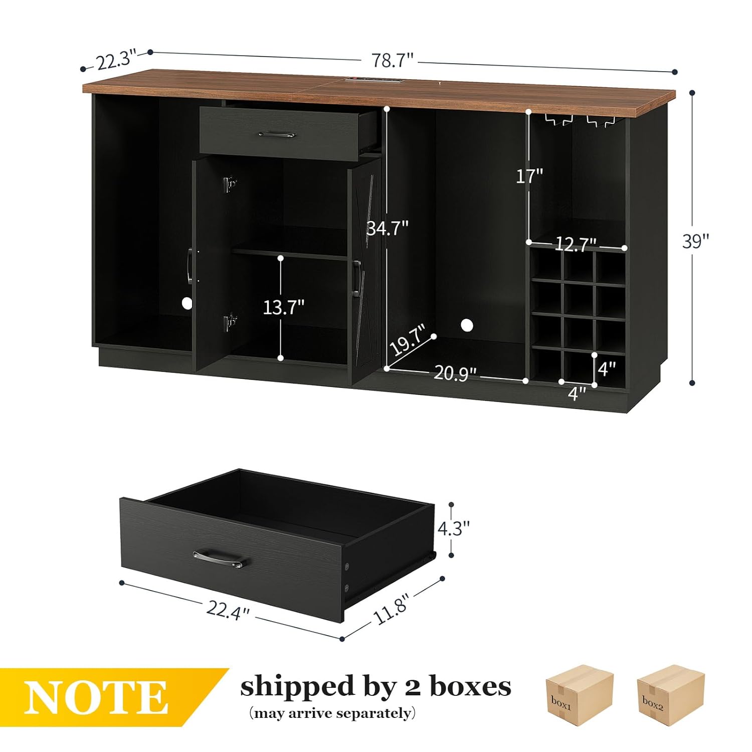 ตู้บาร์กาแฟขนาดใหญ่ 78.74 นิ้ว - Wine Beer Cooler บทวิจารณ์และราคา