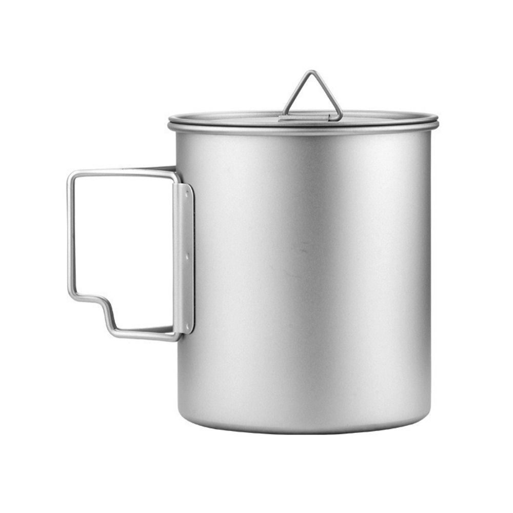 ไทเทเนียมน้ำหนักเบาถ้วยน้ำกลาง - Beer Mug Handled บทวิจารณ์และราคา