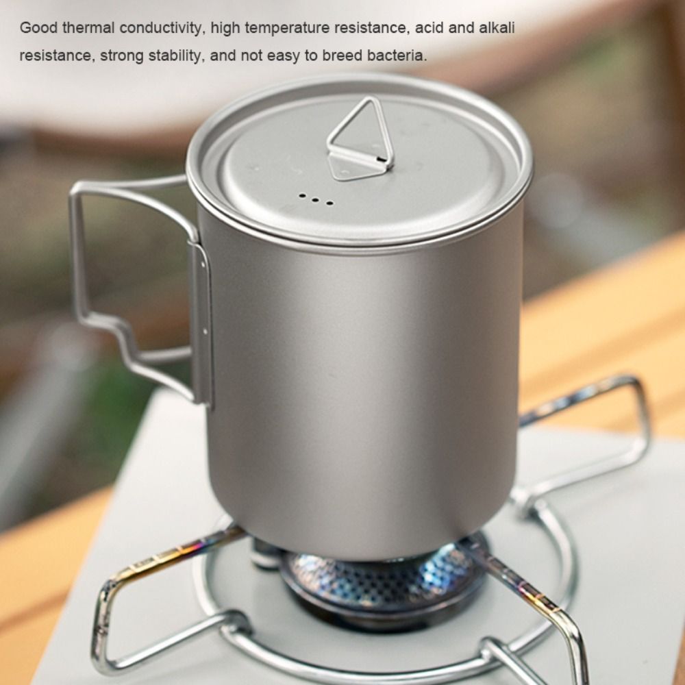 ไทเทเนียมน้ำหนักเบาถ้วยน้ำกลาง - Beer Mug Handled บทวิจารณ์และราคา