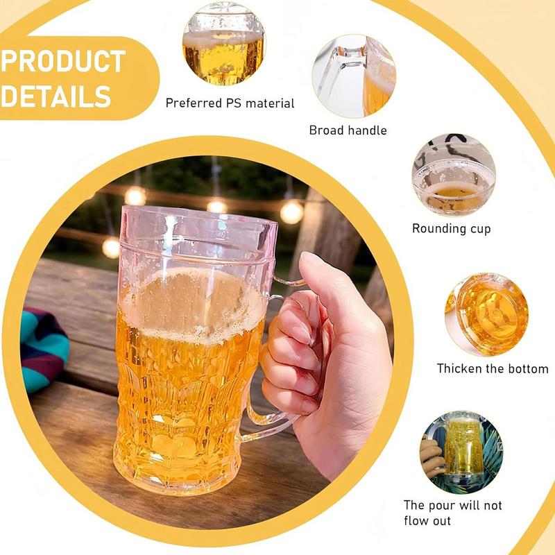 450ml ตลกปลอมแก้วเบียร์สมจริงแ - Beer Mug Handled บทวิจารณ์และราคา