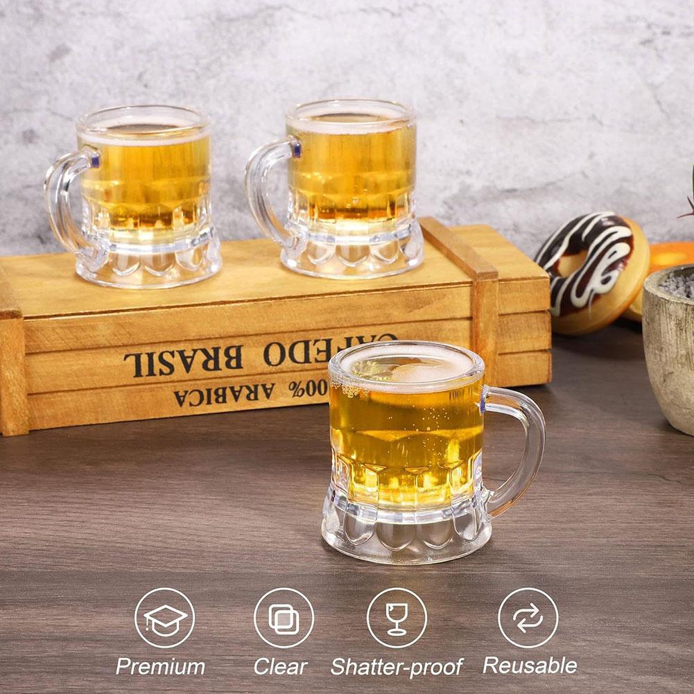 แก้วเบียร์พลาสติกขนาดเล็ก 30 ม - Beer Mug Handled บทวิจารณ์และราคา