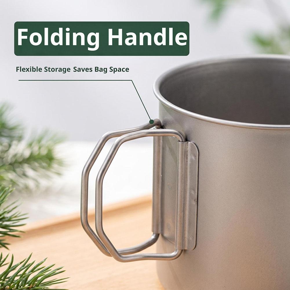 ถ้วยแคมป์ปิ้งสแตนเลสสำหรับเดิน - Beer Mug Handled บทวิจารณ์และราคา