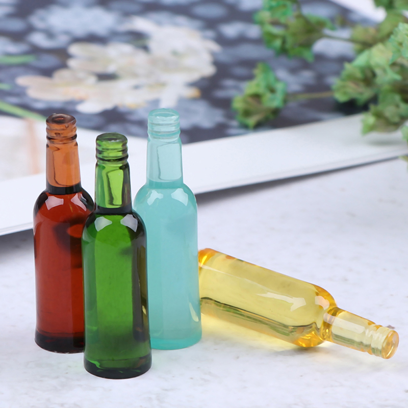 6 ชิ้น 1:12 ตุ๊กตาจิ๋ว ขวดเบีย - Wine Beer & More บทวิจารณ์และราคา