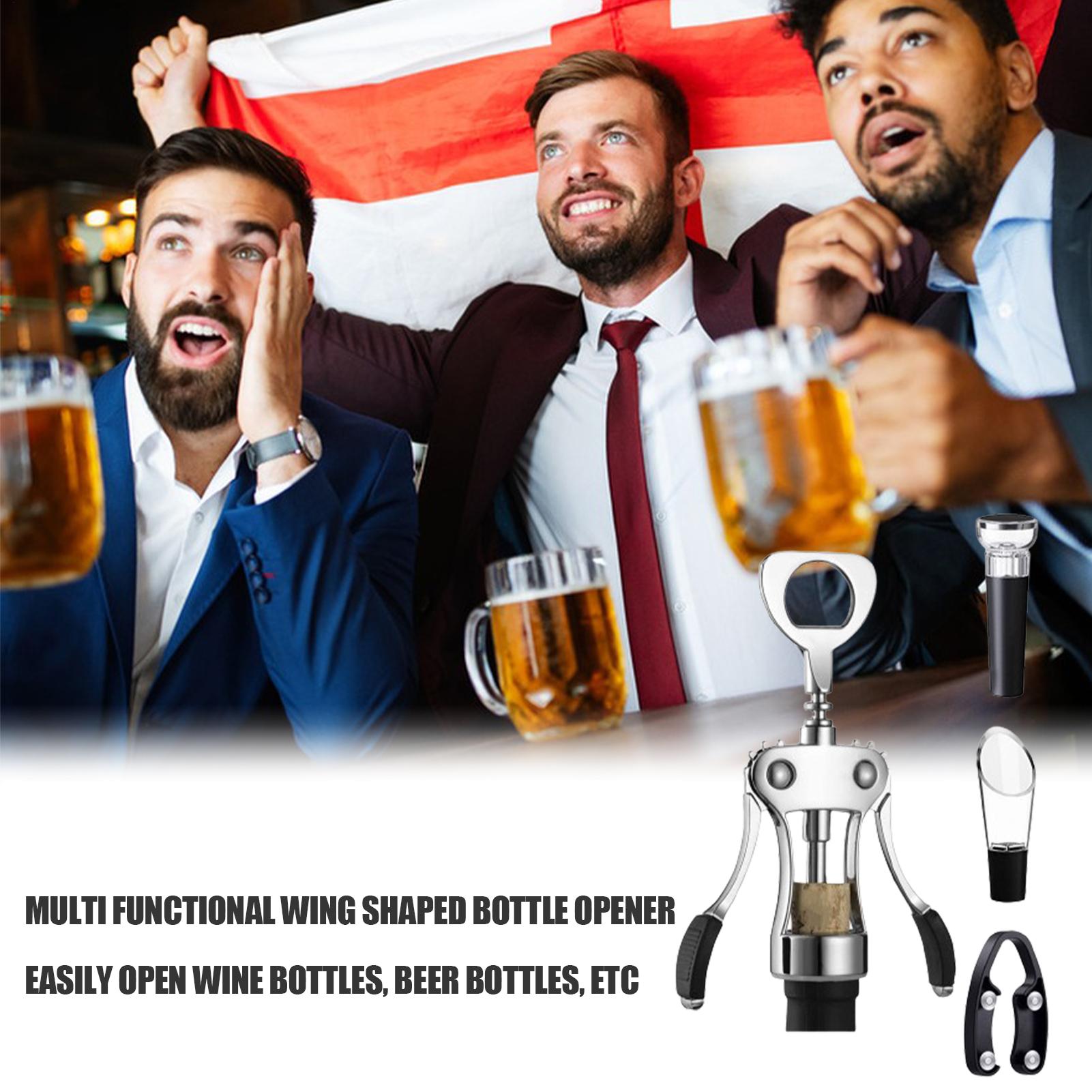 ที่เปิดขวดไวน์แบบเกลียวอเนกประ - Wine Beer Opener บทวิจารณ์และราคา