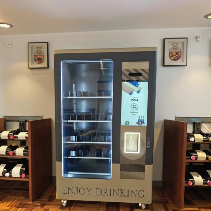 ตู้จำหน่ายสินค้าอัตโนมัติแบบลิ - Wine Beer & More บทวิจารณ์และราคา