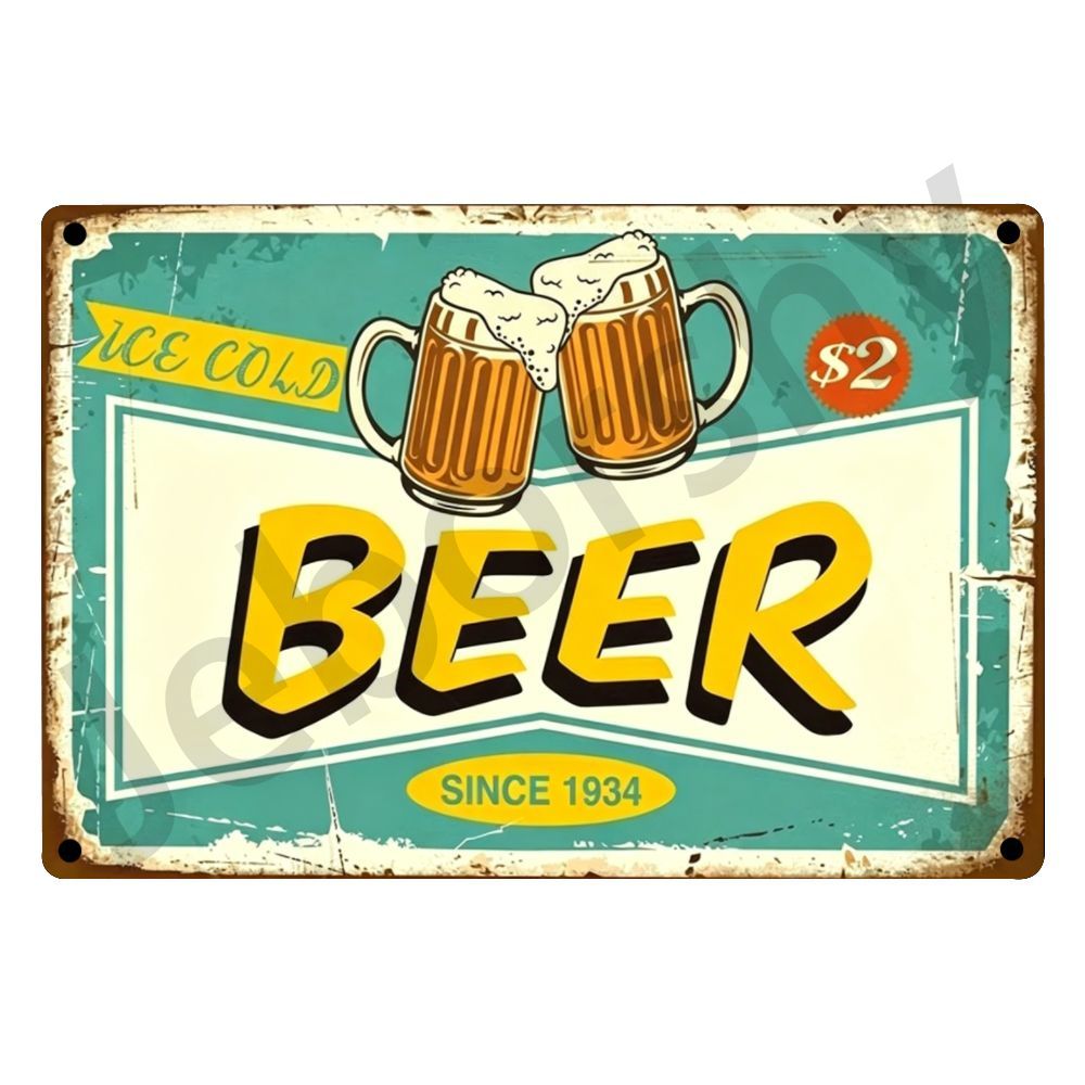 ป้ายโลหะ ป้ายแบรนด์วิสกี้ ไวน์ - Wine Beer Brand บทวิจารณ์และราคา