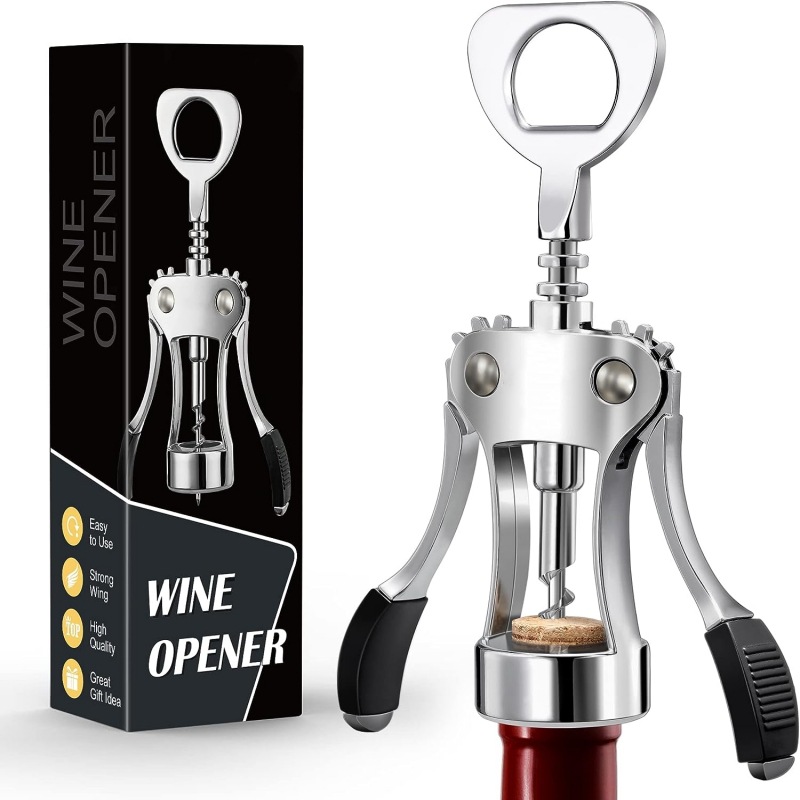 ที่เปิดขวดไวน์แบบแมนนวล 2-in-1 - Wine Beer Opener บทวิจารณ์และราคา