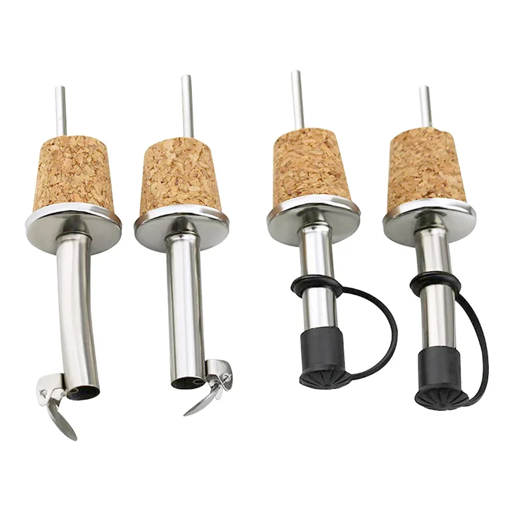 1PC สีแดงไวน์ Cork Pourer สแตน - Wine Beer And Spirit บทวิจารณ์และราคา