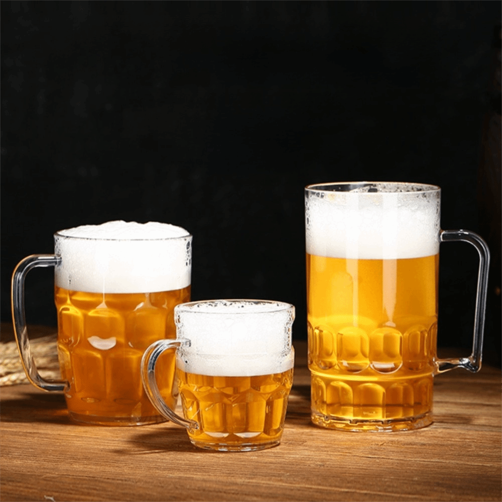 แก้วเบียร์พลาสติกเลียนแบบแก้วอ - Beer Mug Handled บทวิจารณ์และราคา