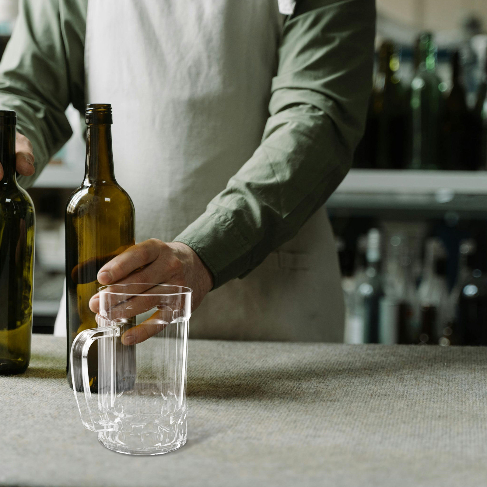 แก้วเบียร์อะคริลิค แก้วเบียร์ส - Beer Mug Handled บทวิจารณ์และราคา