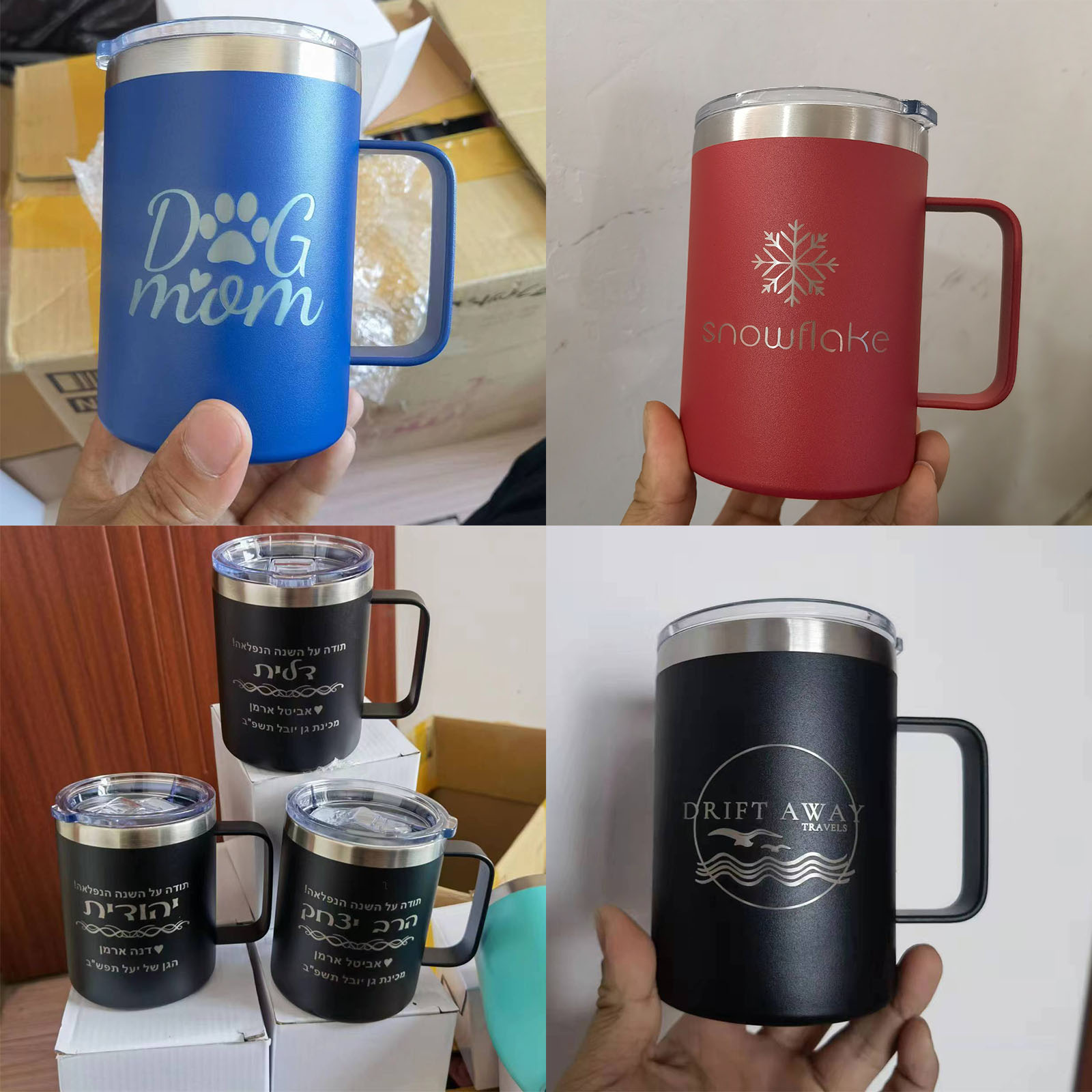แก้วน้ำสแตนเลสขนาด 16 ออนซ์ แก - Beer Mug Handled บทวิจารณ์และราคา