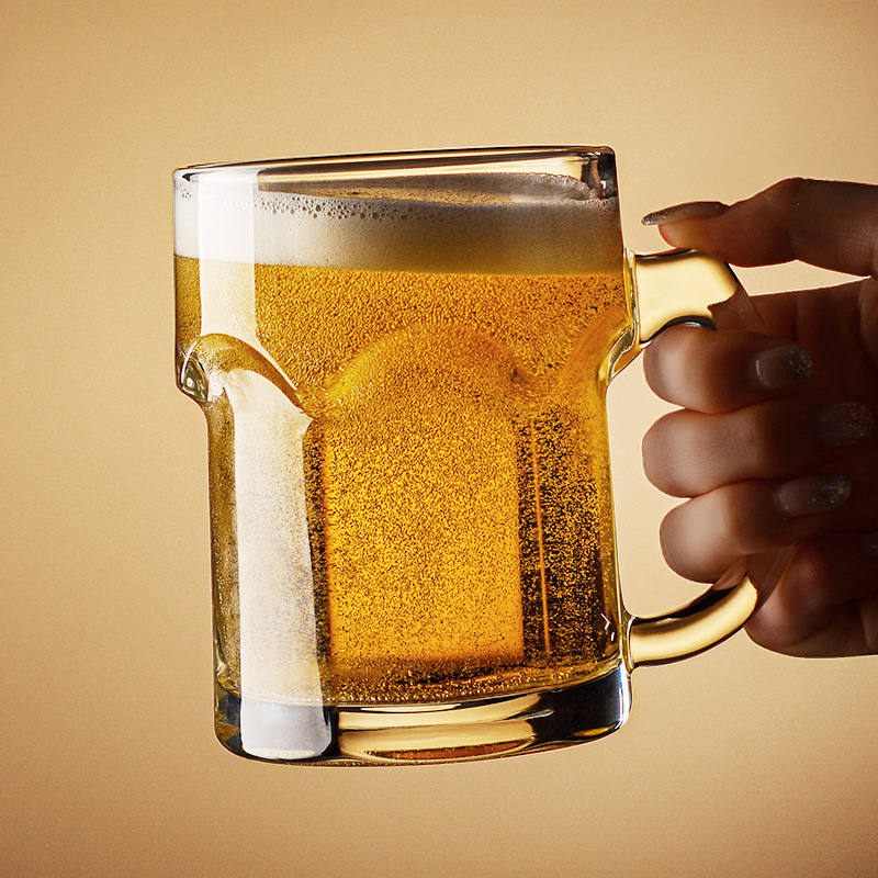 แก้วเบียร์ทรงบ้านพร้อมหูจับ แก - Beer Mug Handled บทวิจารณ์และราคา