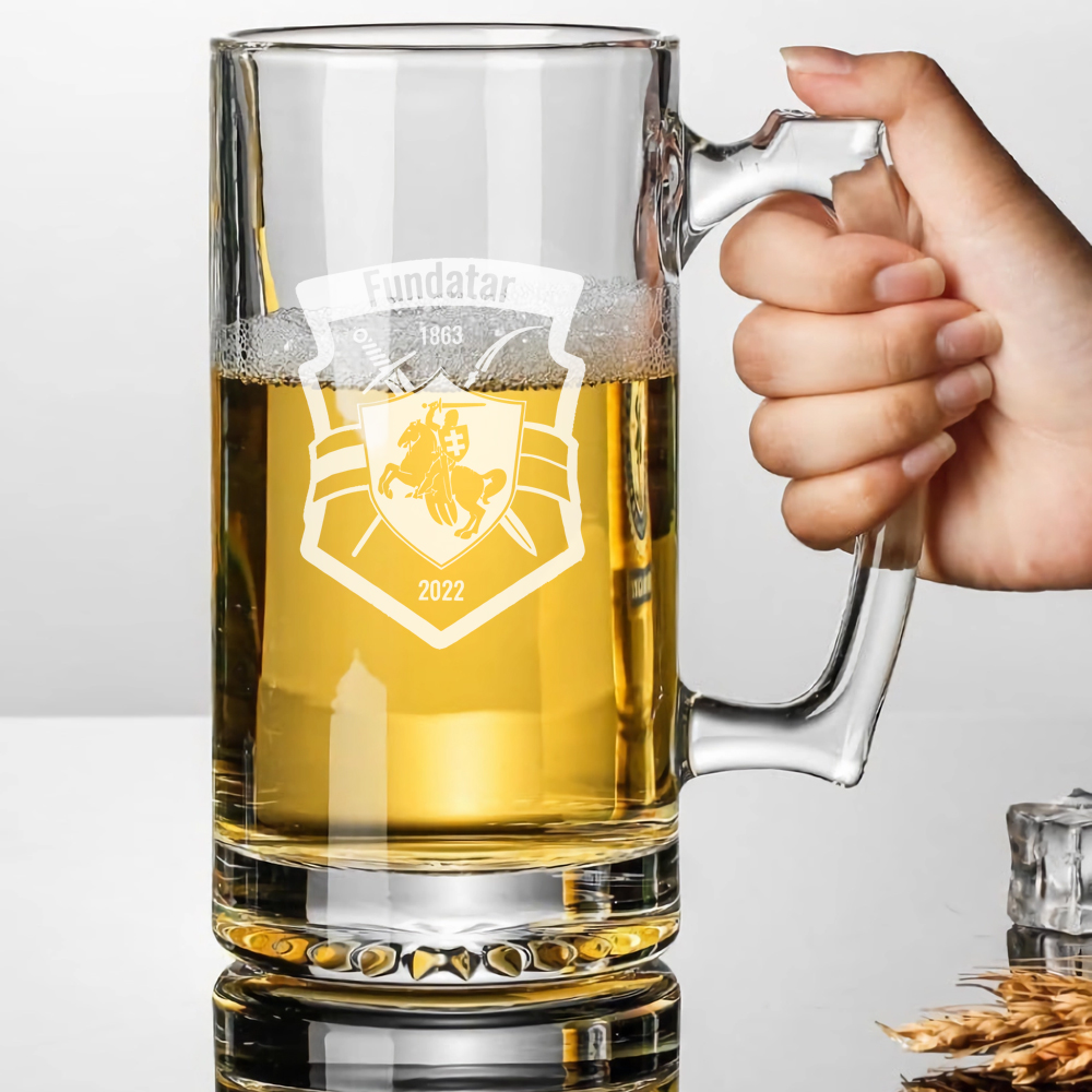 แก้วเบียร์ส่วนตัว 500 มล./16.9 - Beer Mug Handled บทวิจารณ์และราคา