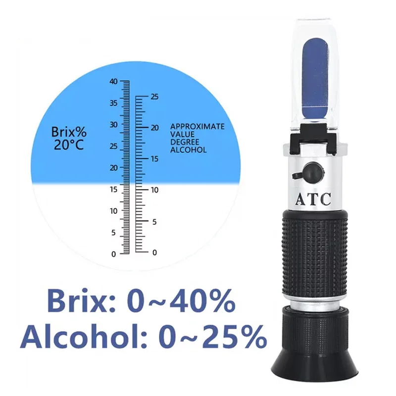 เครื่องวัดความหวานแบบรีแฟรกโตม - Wine Beer Brand บทวิจารณ์และราคา