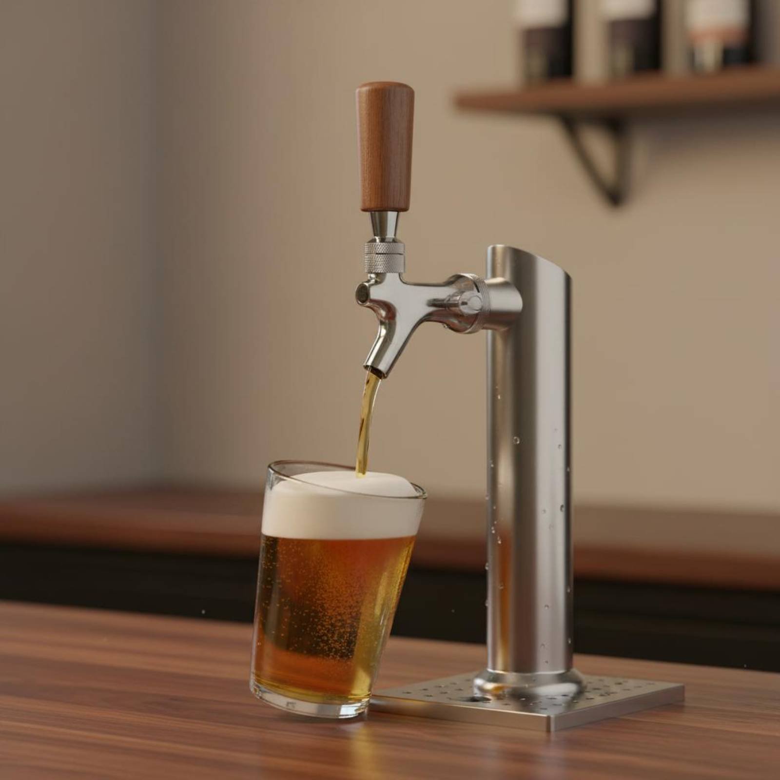 ด้ามจับเบียร์ไม้สั้น ด้ามจับก๊ - Wine Beer & More บทวิจารณ์และราคา