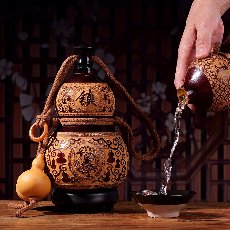 ขวดเหล้าทรงน้ำเต้าขนาดใหญ่ 500 - Wine Bottle Size บทวิจารณ์และราคา