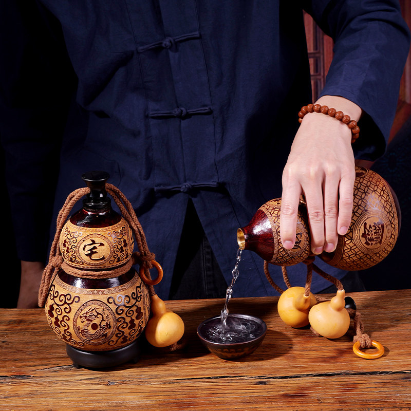 ขวดเหล้าทรงน้ำเต้าขนาดใหญ่ 500 - Wine Bottle Size บทวิจารณ์และราคา